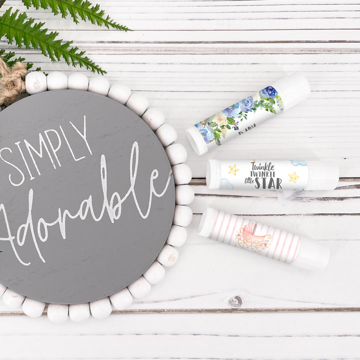 Baby Shower Personalized Lip Balm