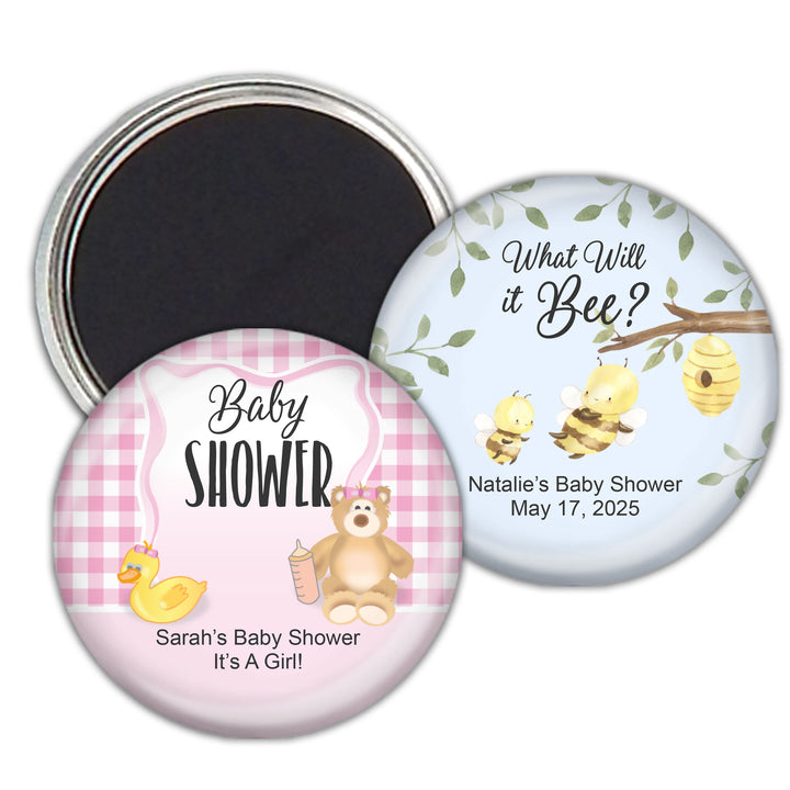 Baby Shower Personalized Magnets (2.25")