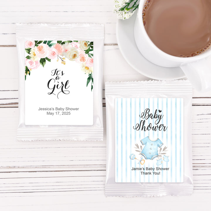 Baby Shower Personalized Hot Cocoa Favors