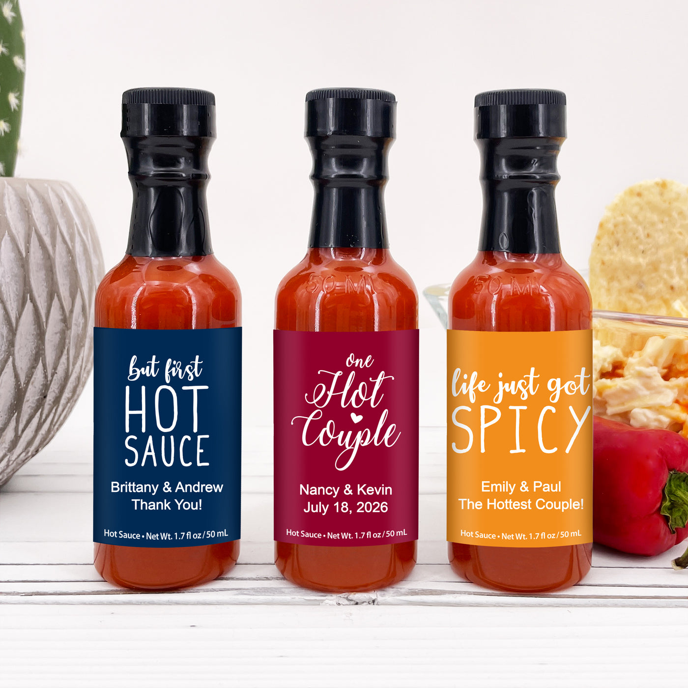 Catchy Sayings Personalized Hot Sauce