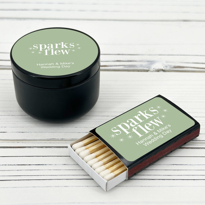 Catchy Sayings Personalized Candles (Black)