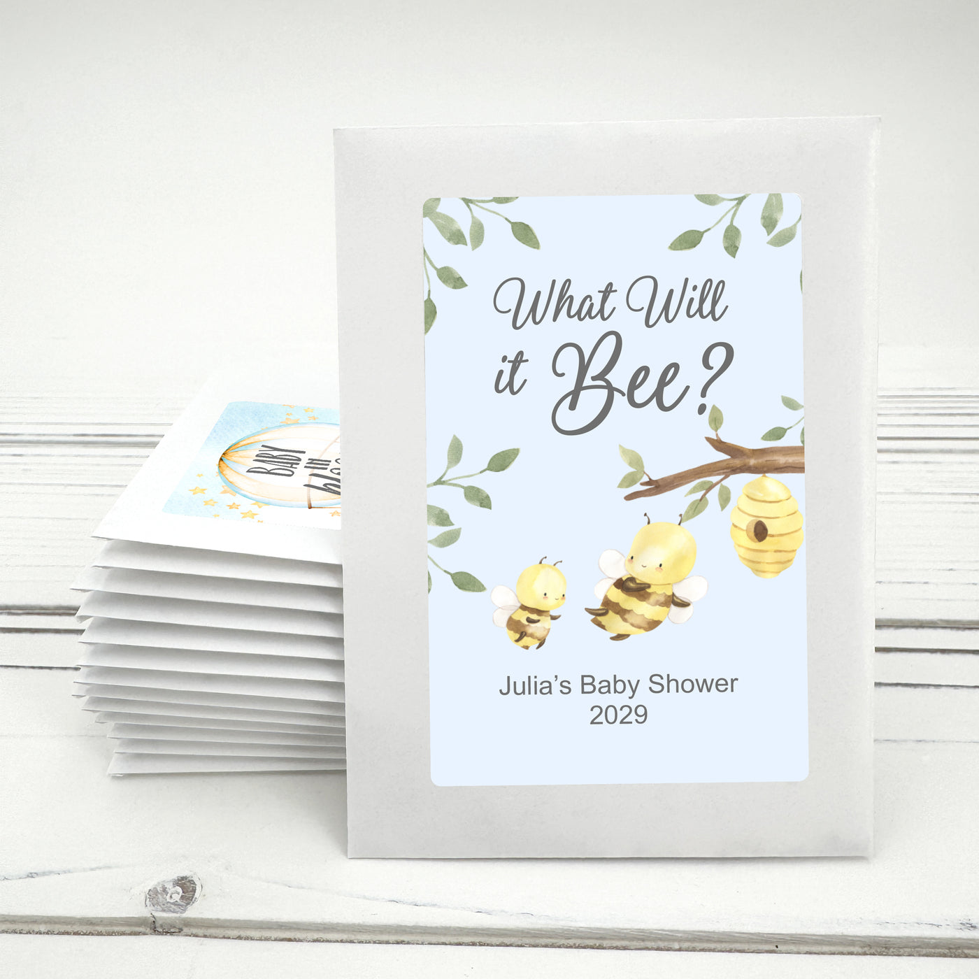 baby shower wildflower seed favors Baby Shower Wildflower Seed Packet Favors – Ducky Days
