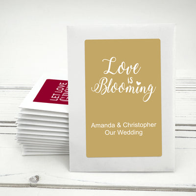 Catchy Sayings Wildflower Seed Packet Favors