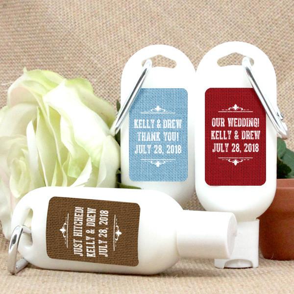 Personalized Sunscreen with Carabiner (SPF 30) - Silhouette Collection