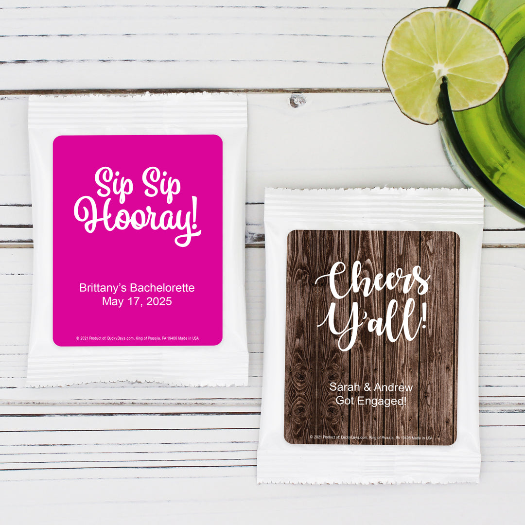Catchy Sayings Personalized Cocktail Mixes