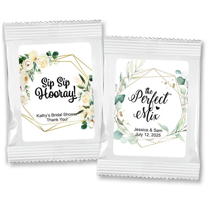 Floral &amp; Botanicals Personalized Cocktail Mixes