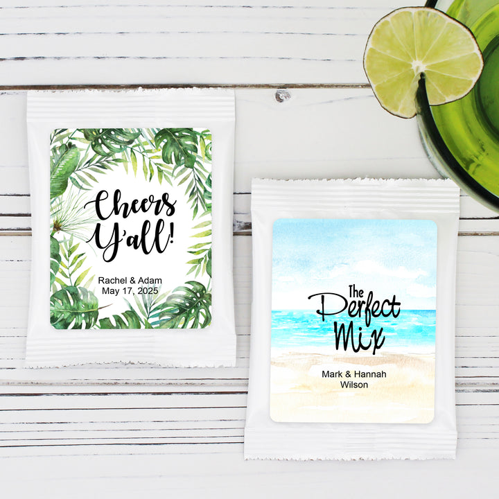 Floral &amp; Botanicals Personalized Cocktail Mixes