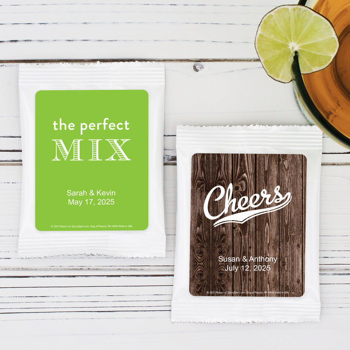 Catchy Sayings Personalized Cocktail Mixes
