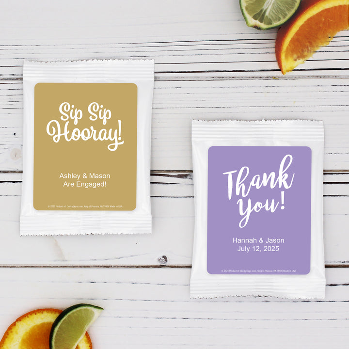 Catchy Sayings Personalized Cocktail Mixes