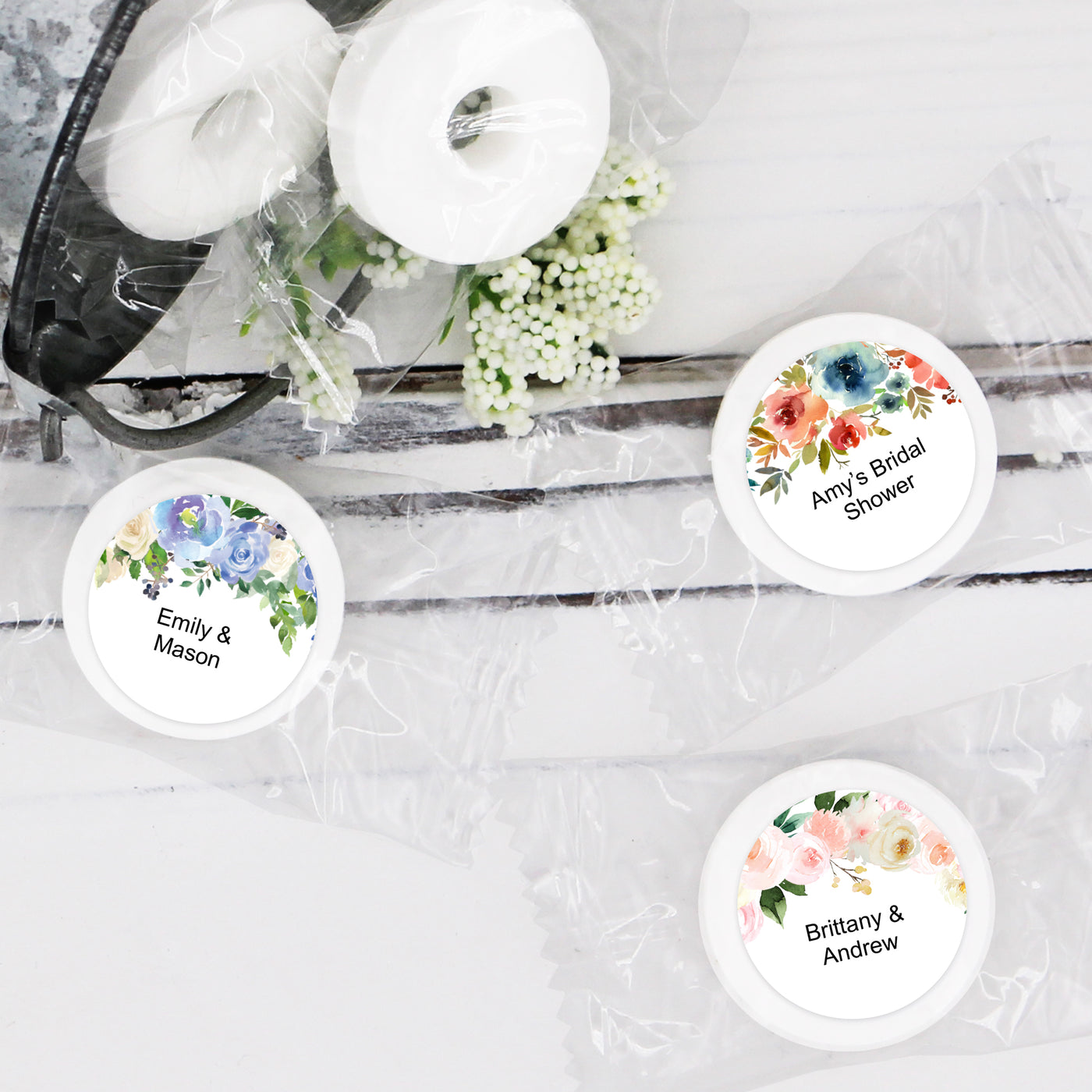 Floral & Botanicals Personalized Life Savers
