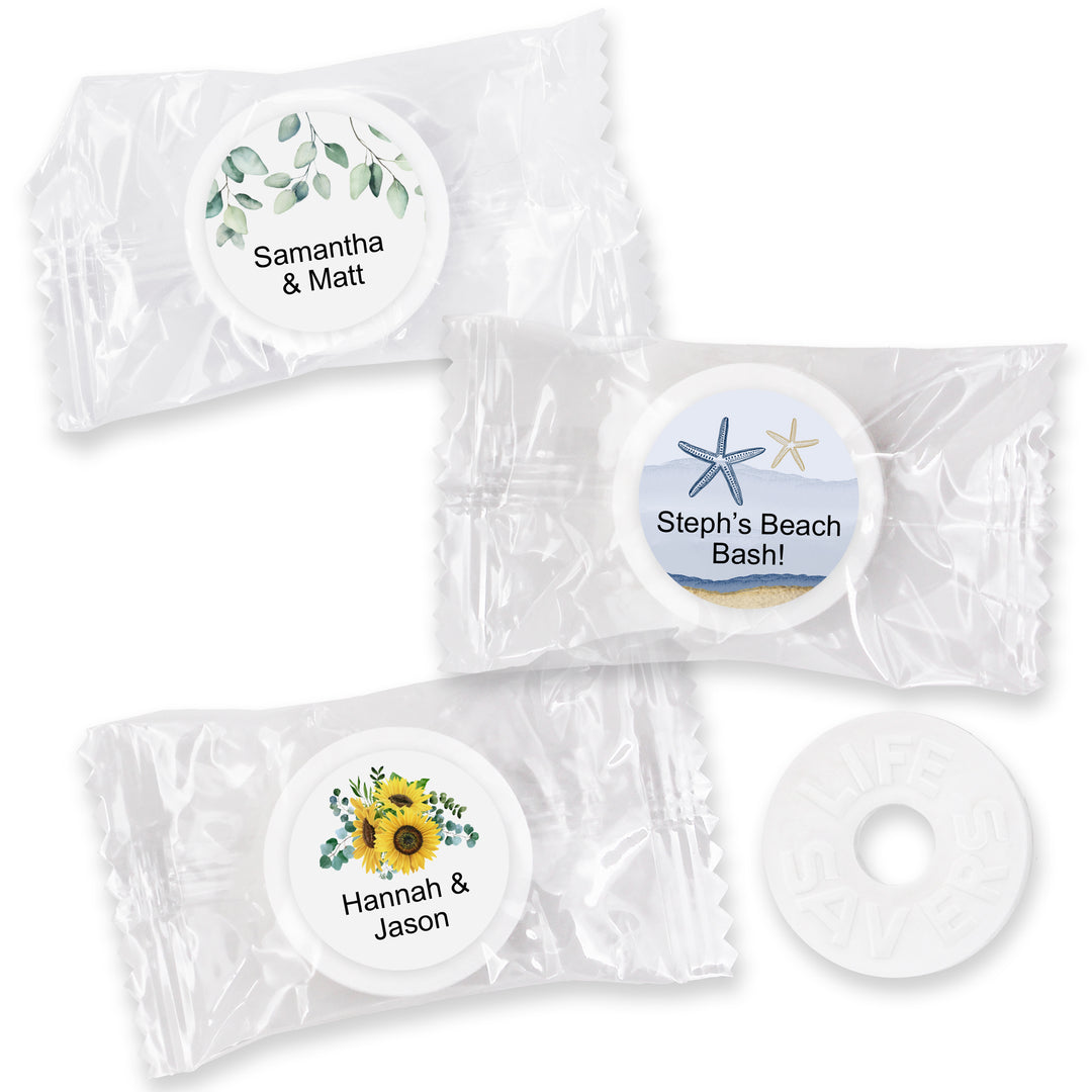Floral &amp; Botanicals Personalized Life Savers