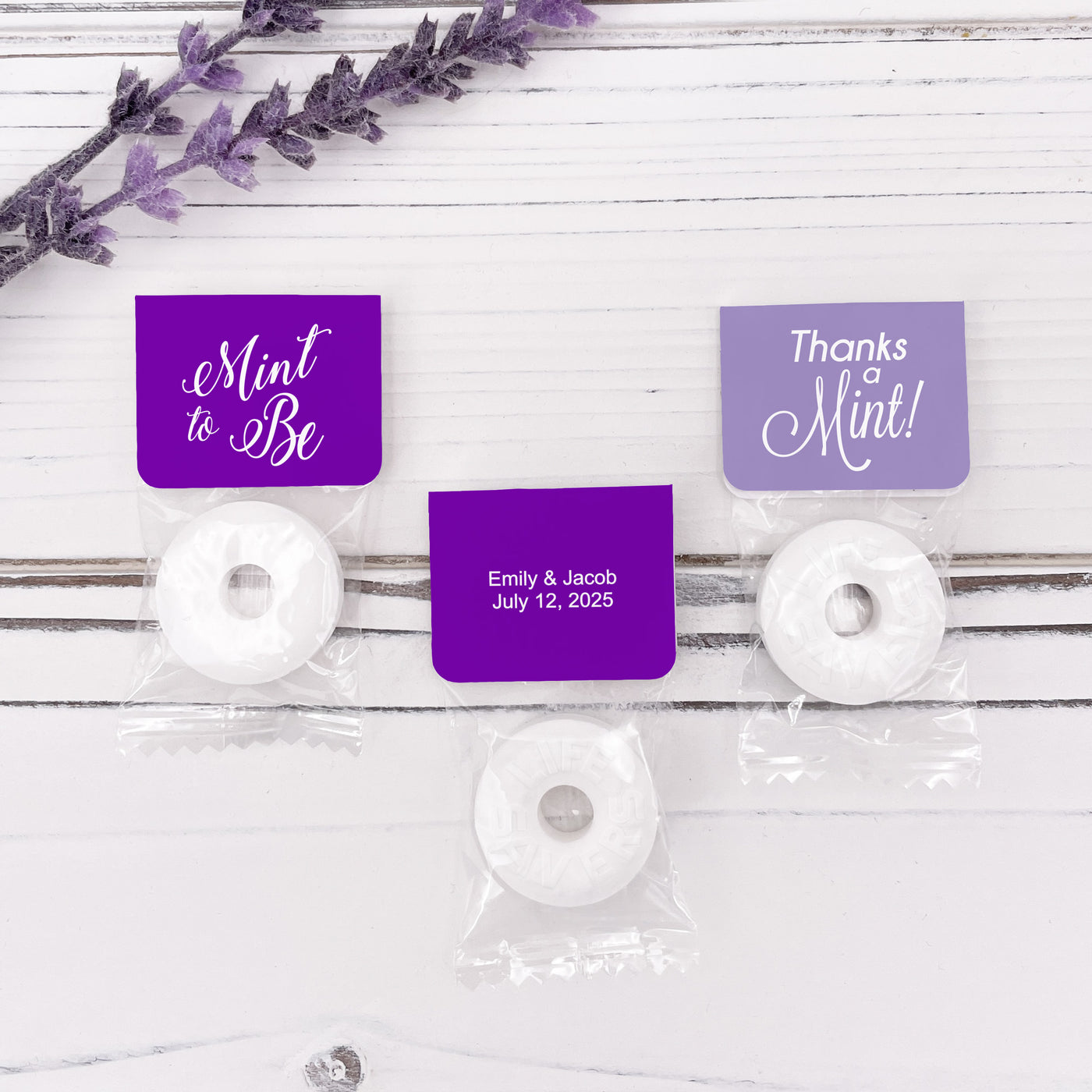 Catchy Sayings Personalized Life Saver Tags