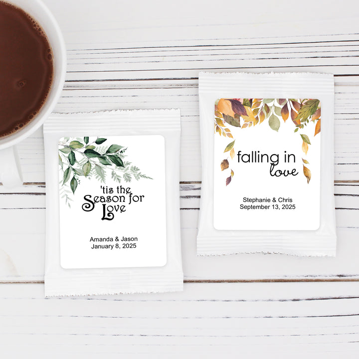 Floral &amp; Botanicals Personalized Hot Chocolate Mix
