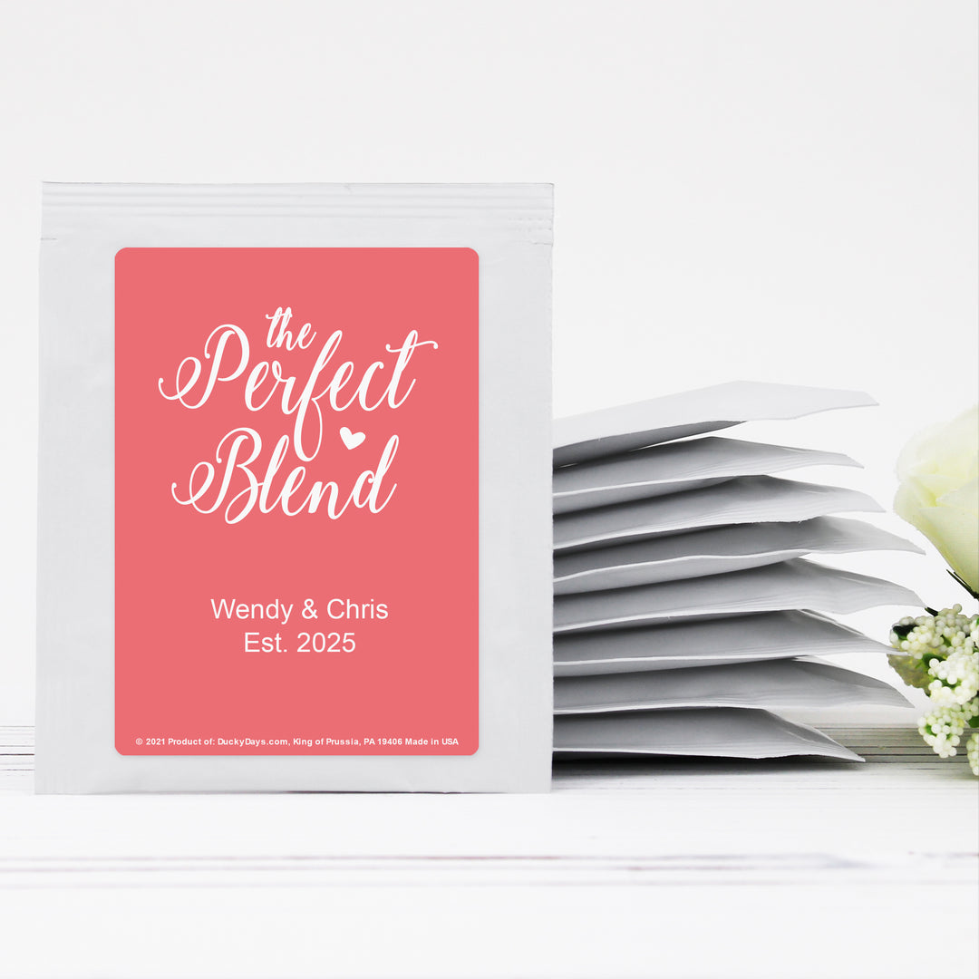 Catchy Sayings Personalized Tea Bags