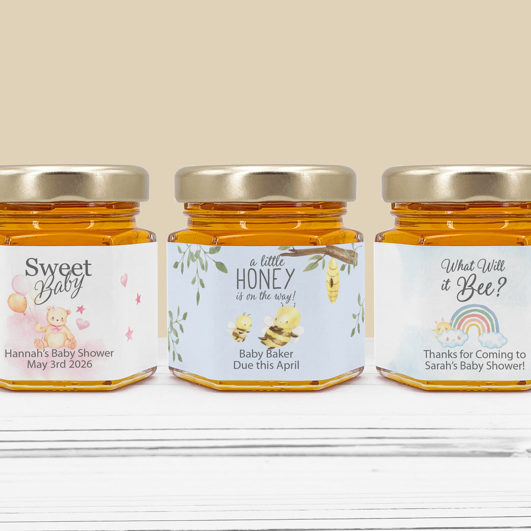 Baby Shower Honey Favors