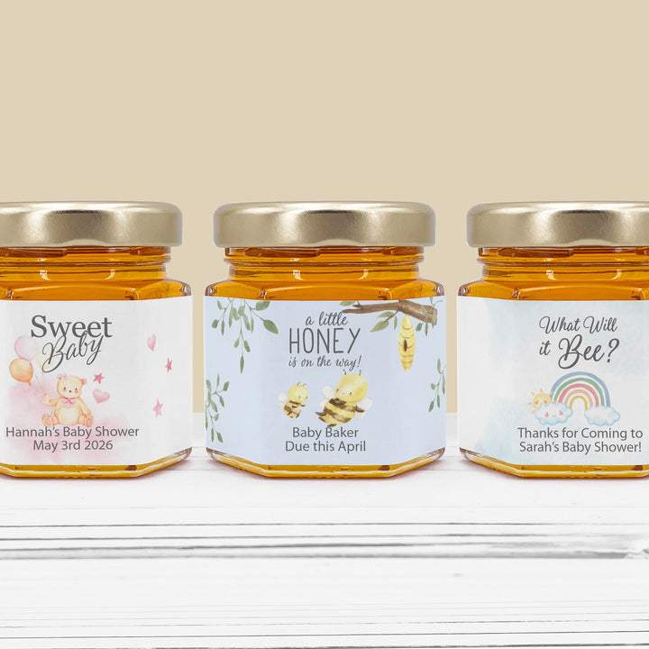 Baby Shower Honey Favors