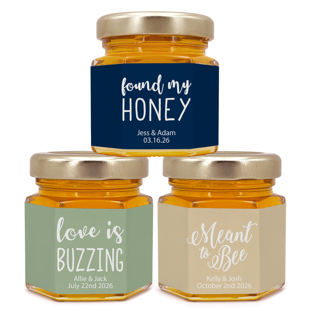 Honey Wedding Favors - Catchy Sayings