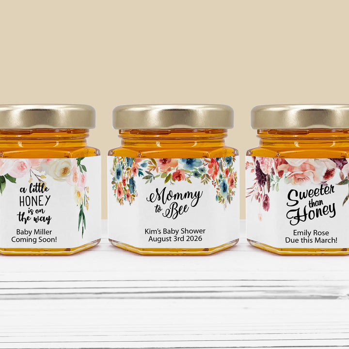 Honey Wedding Favors - Floral &amp; Botanicals Collection