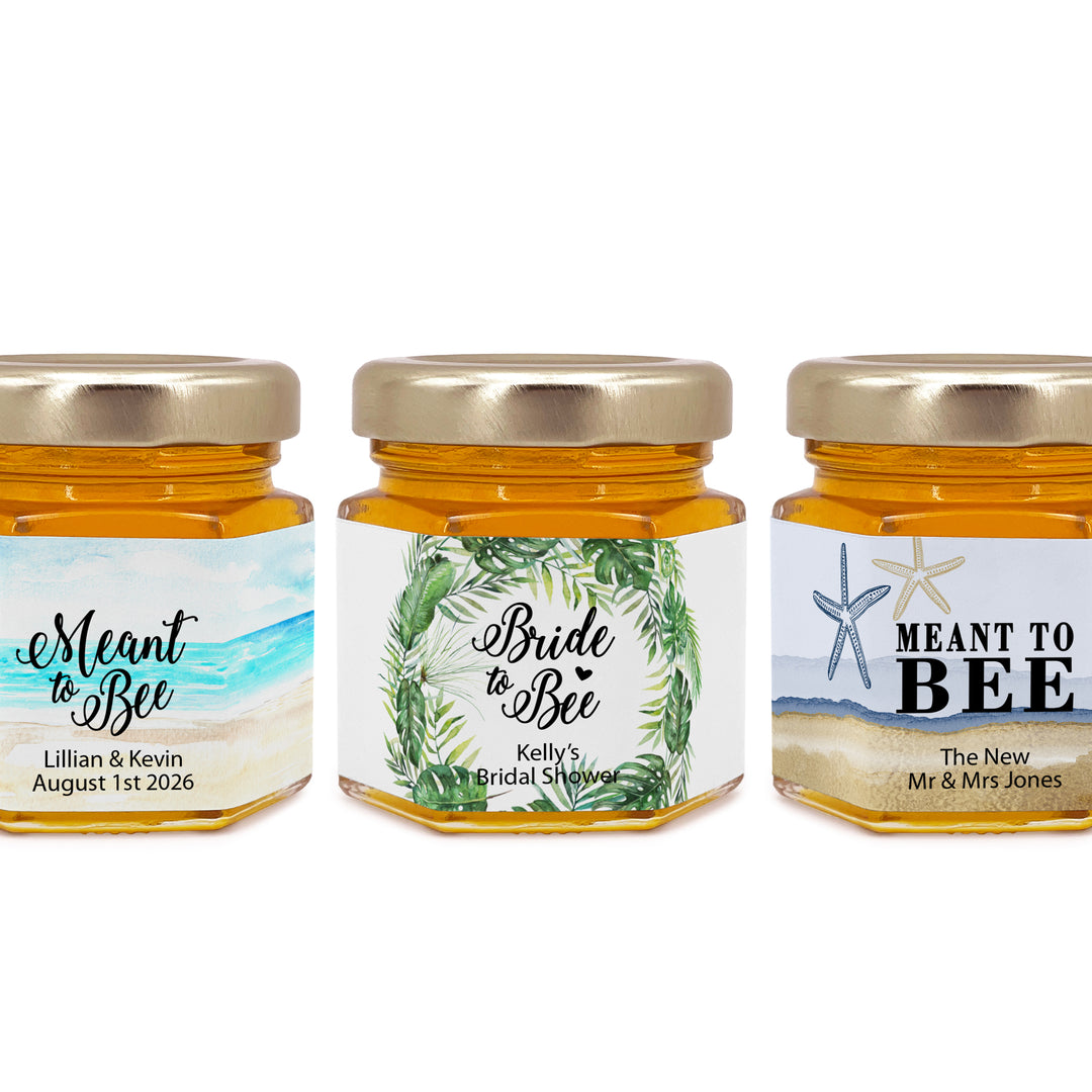 Honey Wedding Favors - Floral &amp; Botanicals Collection