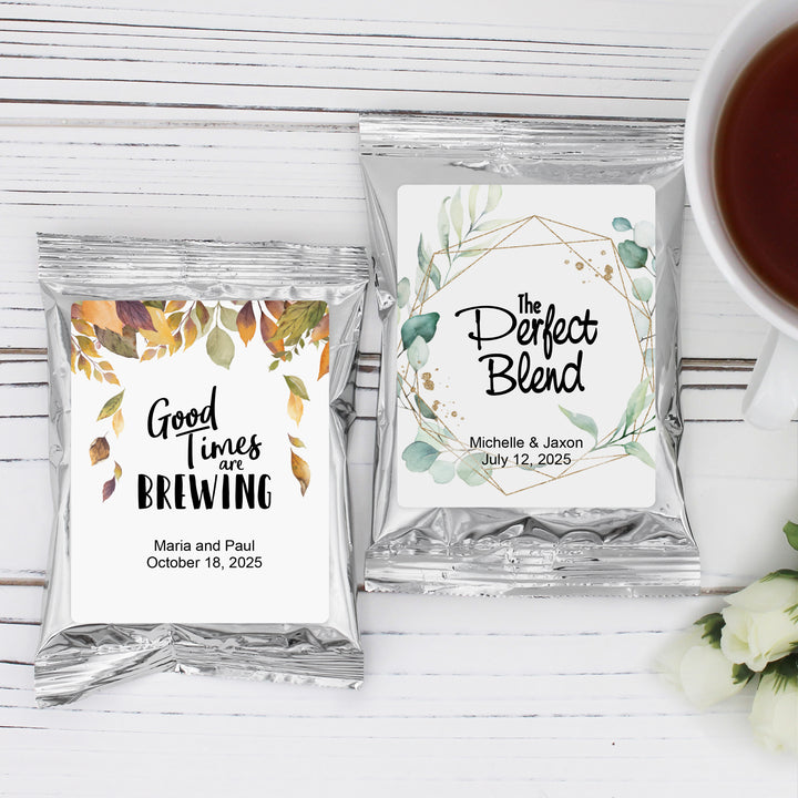 Floral &amp; Botanicals Personalized Coffee