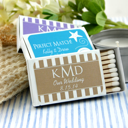 Personalized Matchboxes - Silhouette Collection - Set of 50