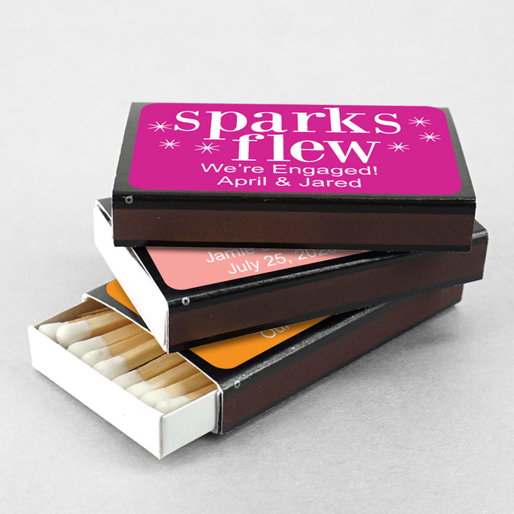 Perfect Match Personalized Matches - Set of 50